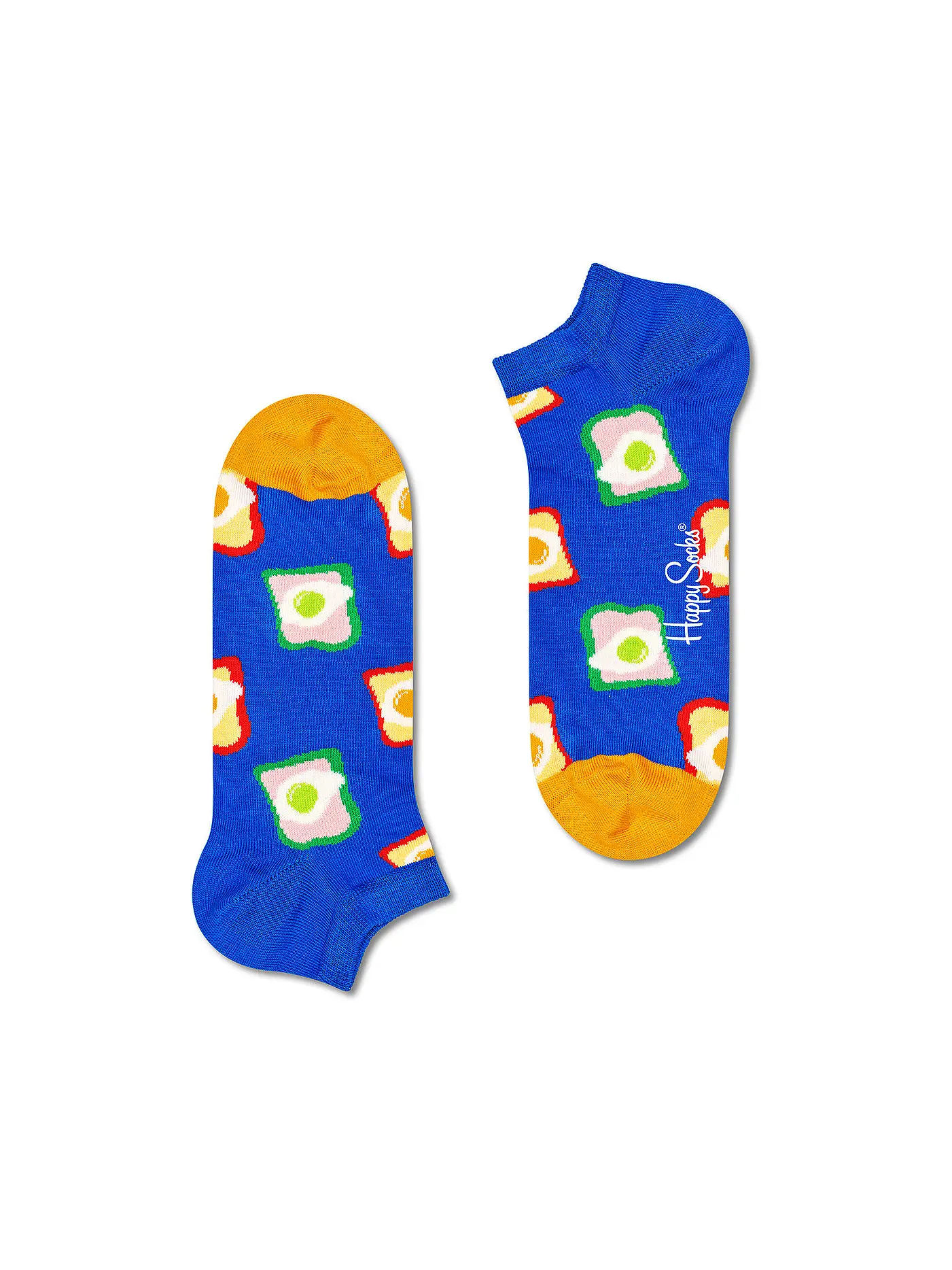 HAPPY SOCKS | Damen Sneaker Socken TOAST 36-40 medium blue | 
